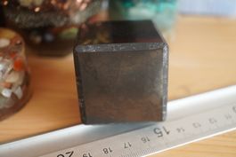 🖤 Sofortkauf – Schungit-Würfel poliert 40 mm 🖤